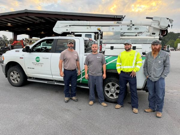 Buckeye Rural crews at Broad River Co-op in South Carolina