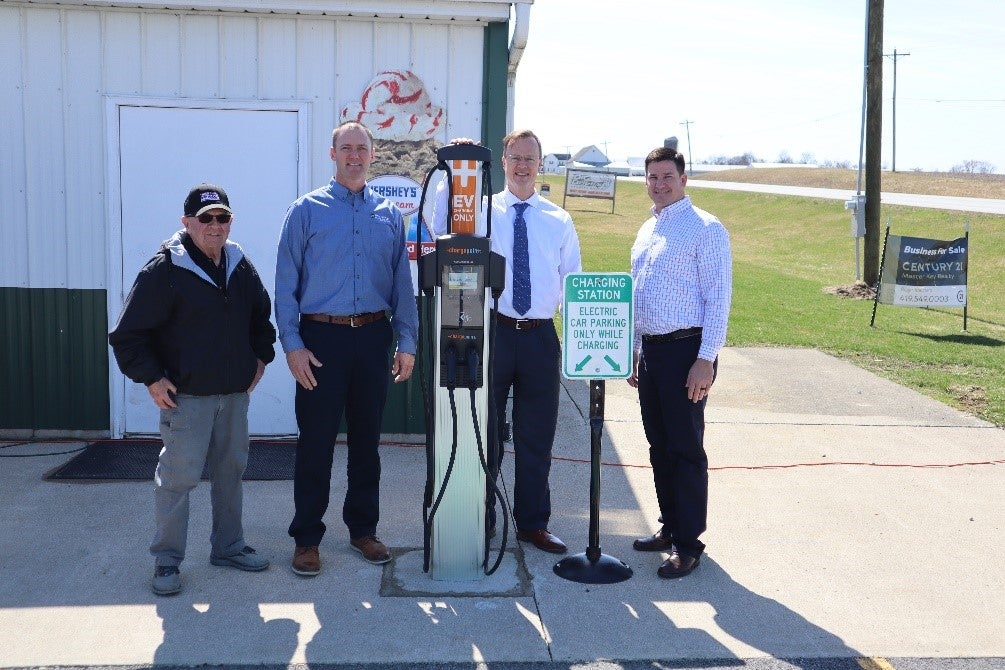 Midwest Electric's New Electric Vehicle Charging Station