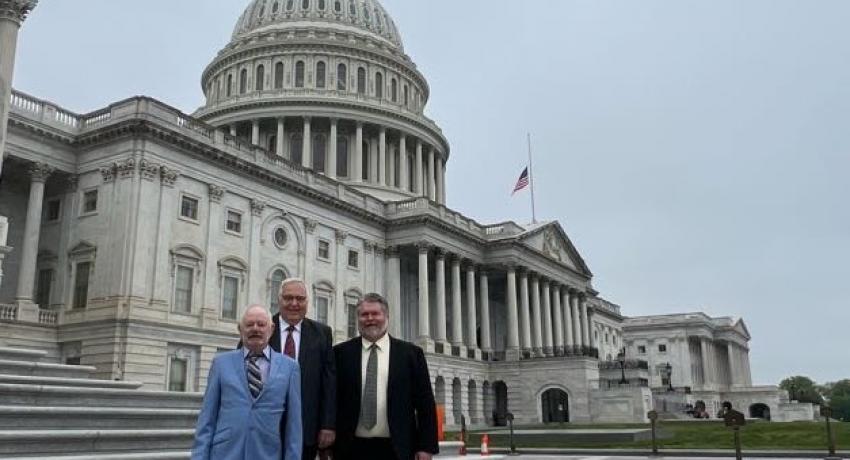 Buckeye REC Trustees visit the U.S. Capitol during the 2022 Legislative Conference.