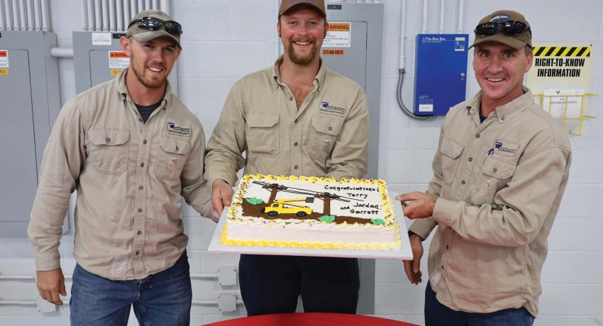 Three PPEC lineworkers graduate from renowned COLT program