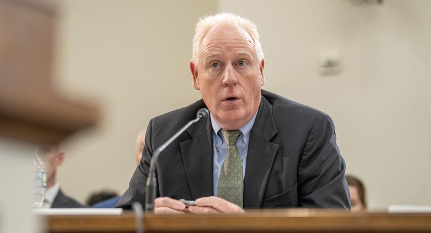 OEC President and CEO Pat O'Loughlin testifies before the House Energy and Commerce Committee in Washington D.C. Tuesday, June 6, about the EPA's new carbon capture rules that would negatively impact electricity reliability and affordability. 