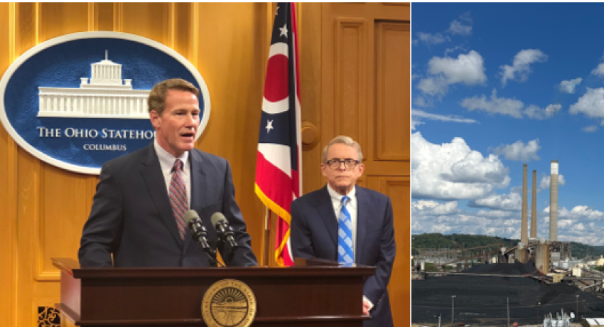 Governor Mike DeWine and Lt. Gov. Jon Husted express concern over EPA rules that could cause reliable coal-fired plants to close in Ohio.